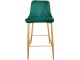 Scaun de bar DP Clasic (Green/Golden)