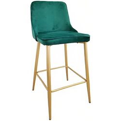 Барный стул DP Clasic (Green/Golden) Thumb