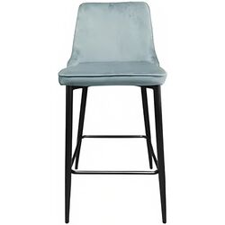 Scaun de bar DP Clasic (Light Blue/Black) Thumb