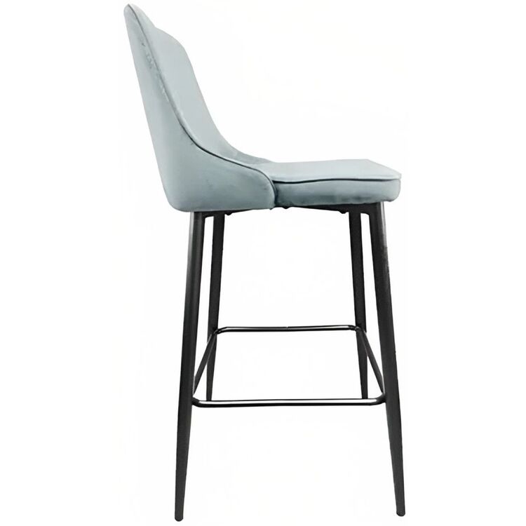 Scaun de bar DP Clasic (Light Blue/Black)