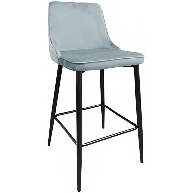 Scaun de bar DP Clasic (Light Blue/Black)