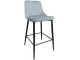 Scaun de bar DP Clasic (Light Blue/Black)