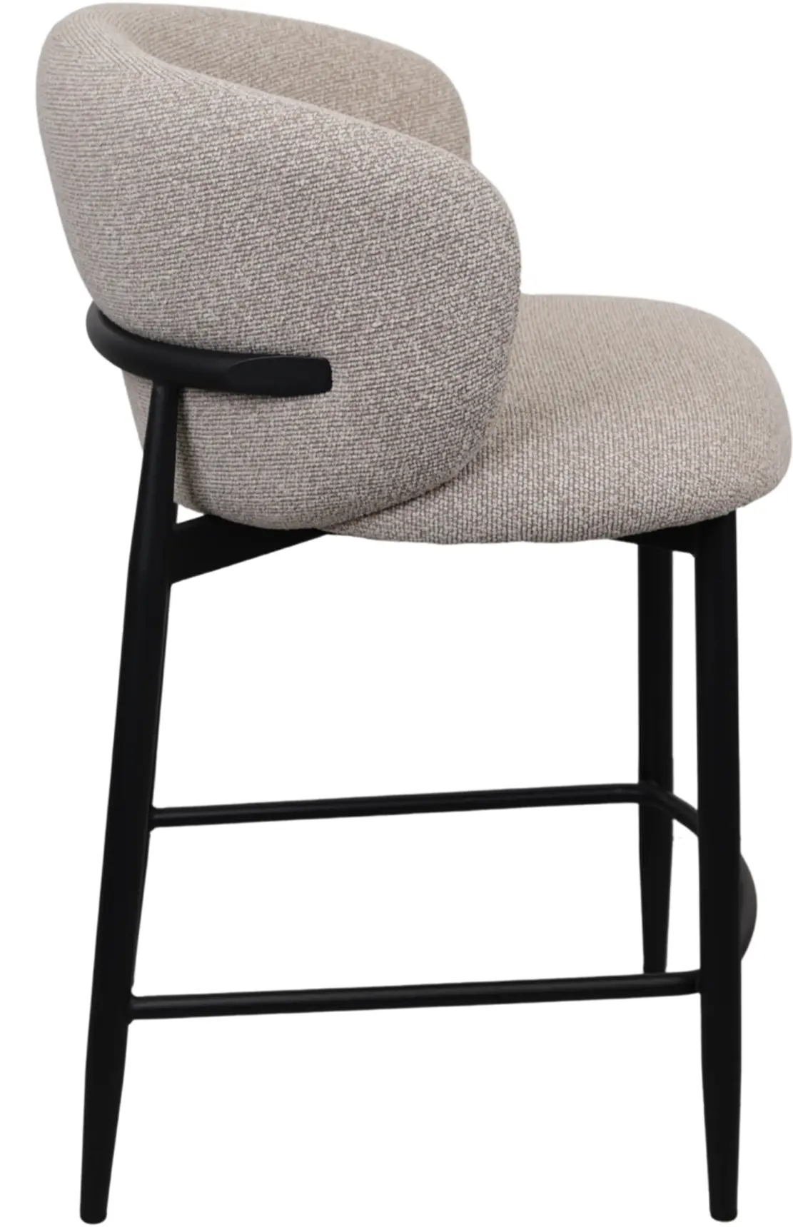 Scaun de bar DP Darian (Beige/Black) - 3