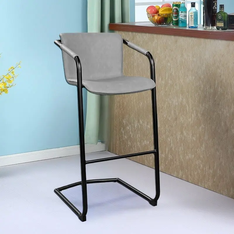 Scaun de bar DP Exen B1054 (Light Gray)