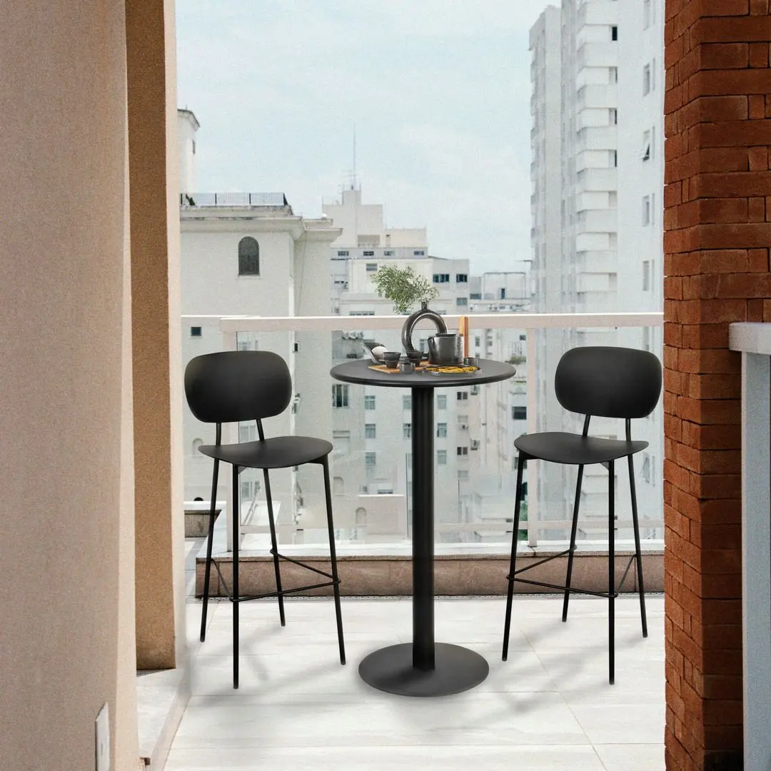 Scaun de bar DP Flamingo (Black)