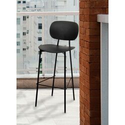 Scaun de bar DP Flamingo (Black) Thumb