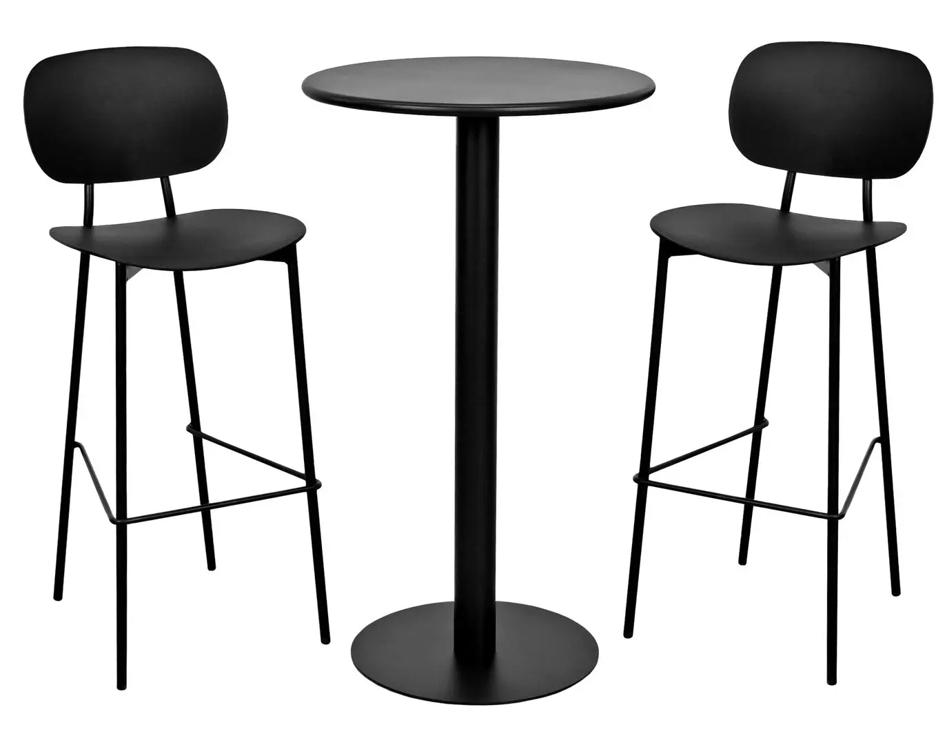 Scaun de bar DP Flamingo (Black)