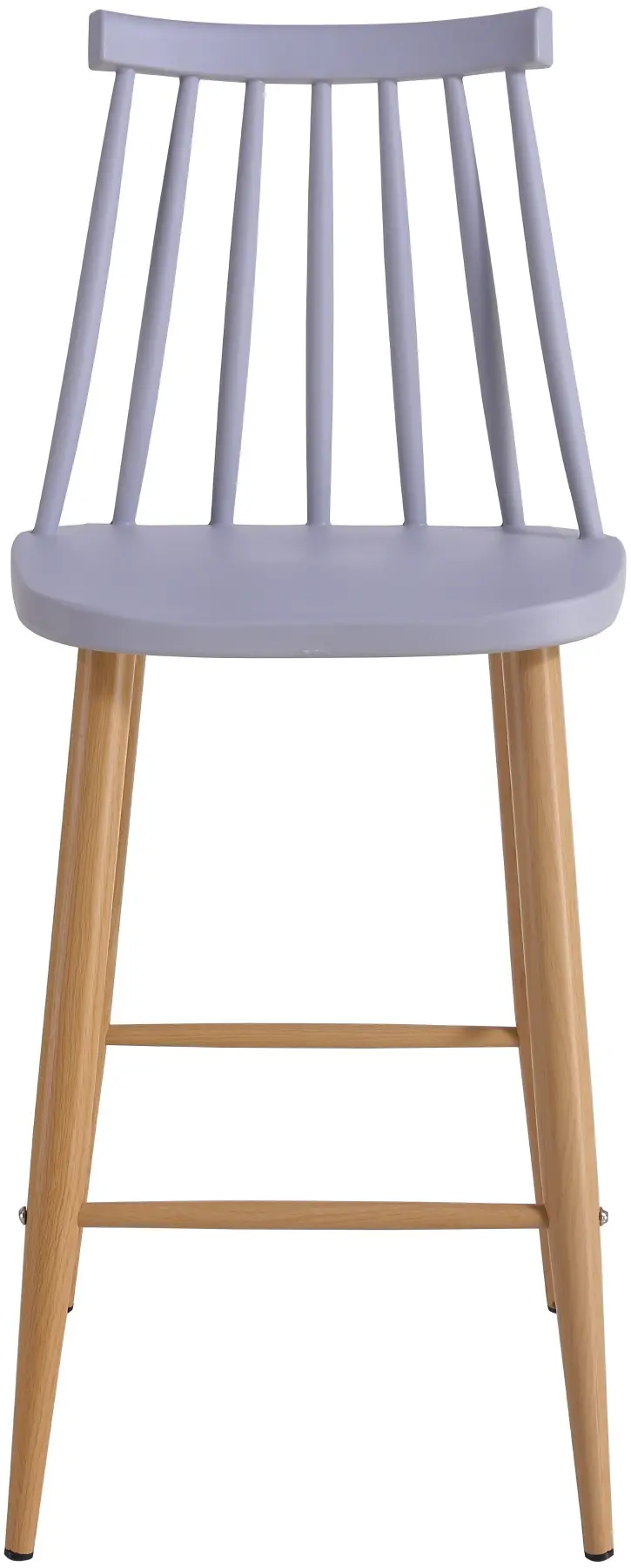 Scaun de bar DP Jack (Dark Grey/Natural) - 2