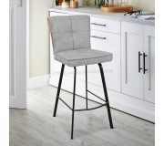 Scaun de bar DP Lorenz JB8835 (Grey/Black)