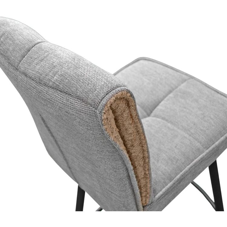 Scaun de bar DP Lorenz JB8835 (Grey/Black)