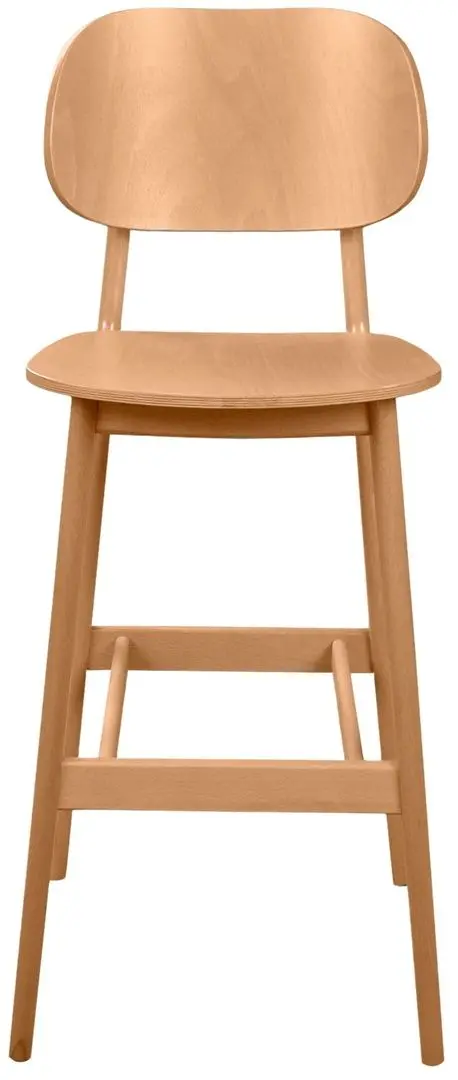 Scaun de bar DP Lula (Natural Oak)