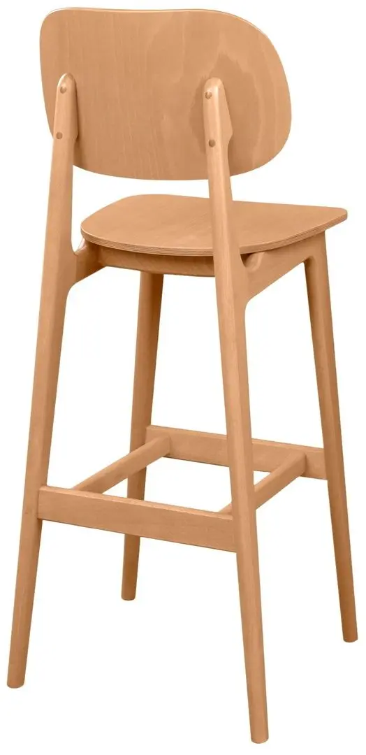 Scaun de bar DP Lula (Natural Oak)