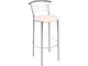 Scaun de bar DP Marco Hoker (Beige/Chrome)