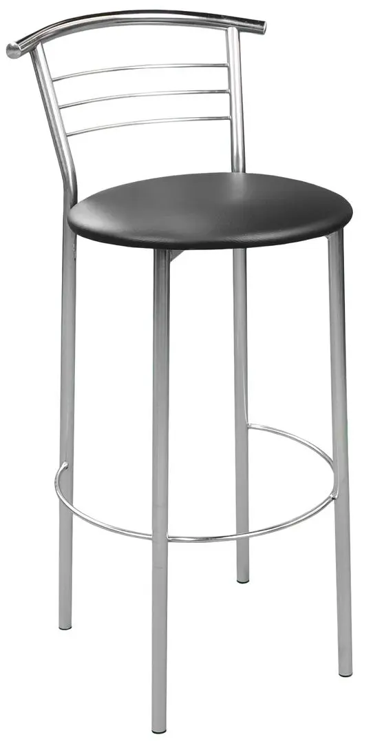Scaun de bar DP Marco Hoker V-4 (Black/Chrome)