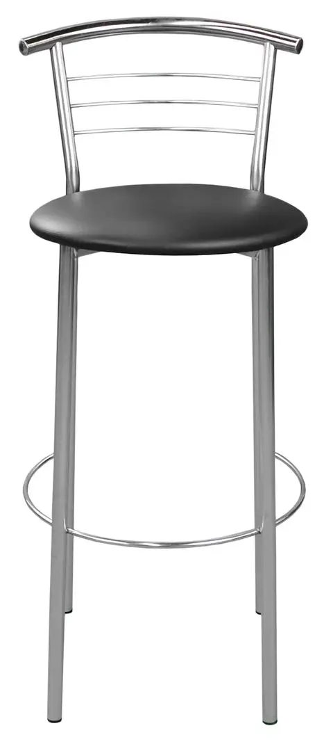 Scaun de bar DP Marco Hoker V-4 (Black/Chrome)
