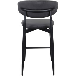 Scaun de bar DP Meridian HLR21 Catifea (Grey/Black) Thumb