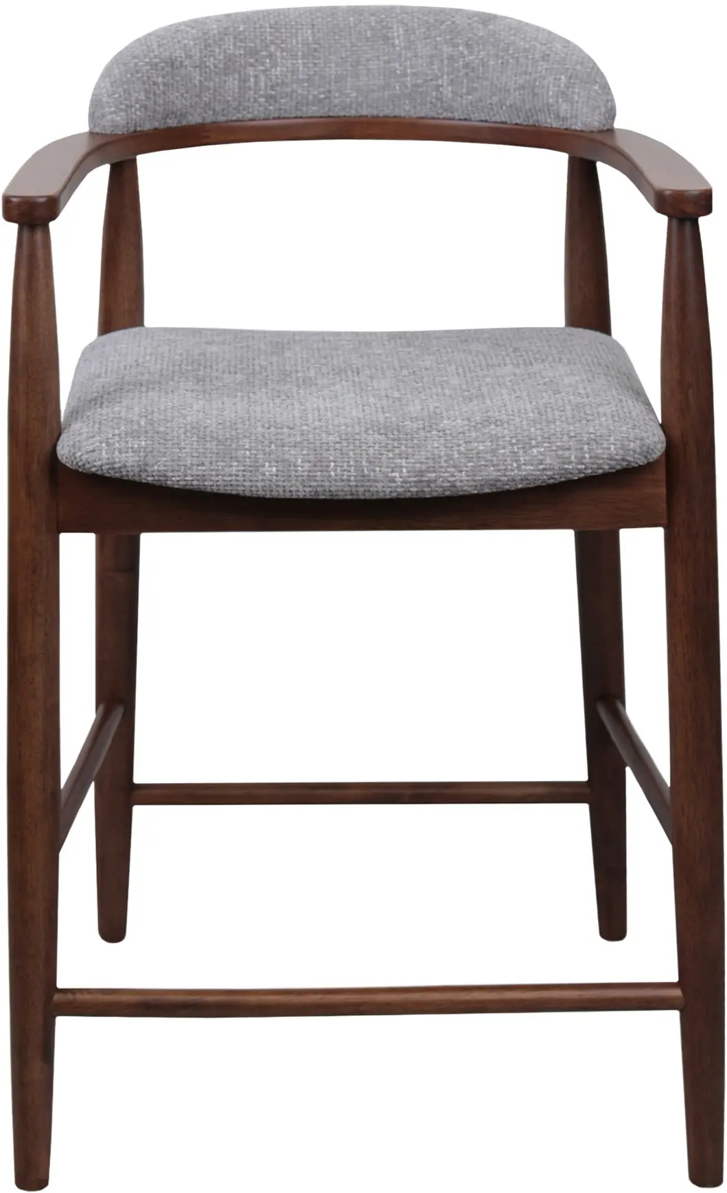 Scaun de bar DP Midas SD207-6/5544 (Light Grey/Walnut) - 2