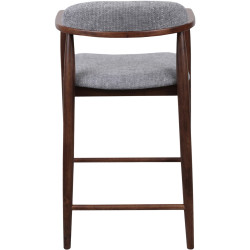 Scaun de bar DP Midas SD207-6/5544 (Light Grey/Walnut) Thumb