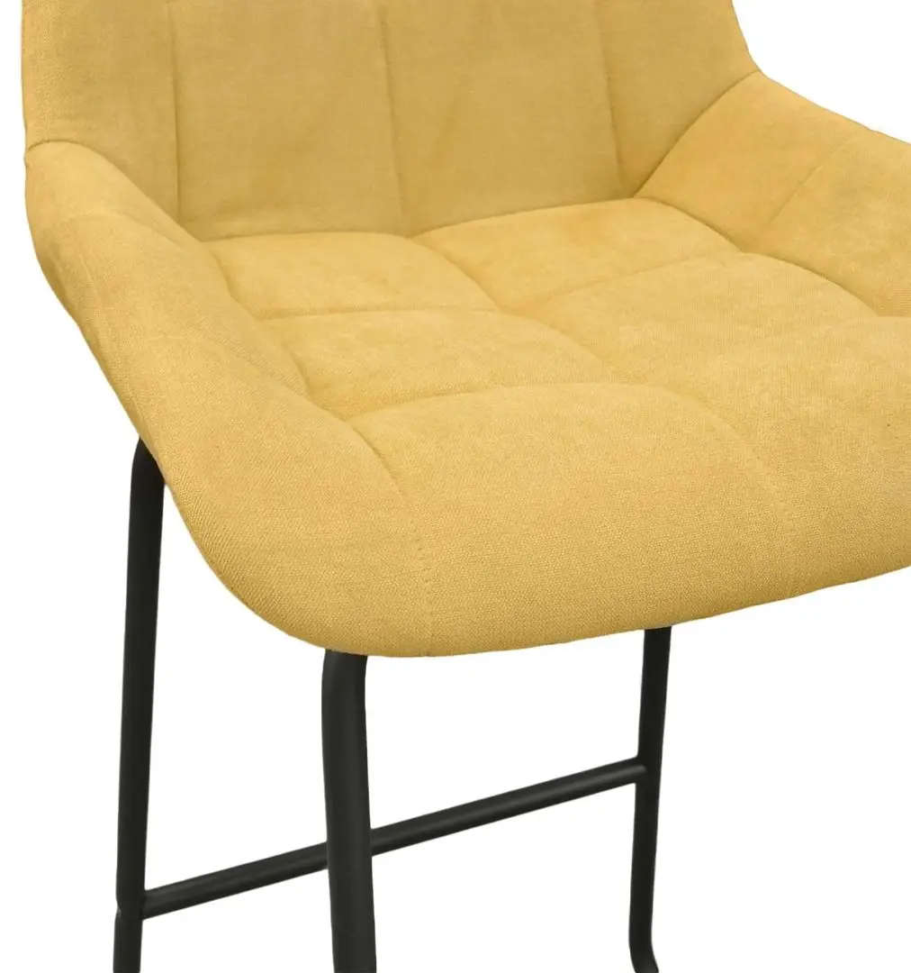 Scaun de bar DP Nicole CFS Hoker LB Soro-40 (Yellow/Black)