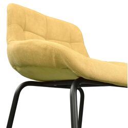 Барный стул DP Nicole CFS Hoker LB Soro-40 (Yellow/Black) Thumb