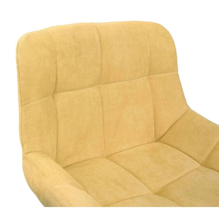 Барный стул DP Nicole CFS Hoker LB Soro-40 (Yellow/Black)