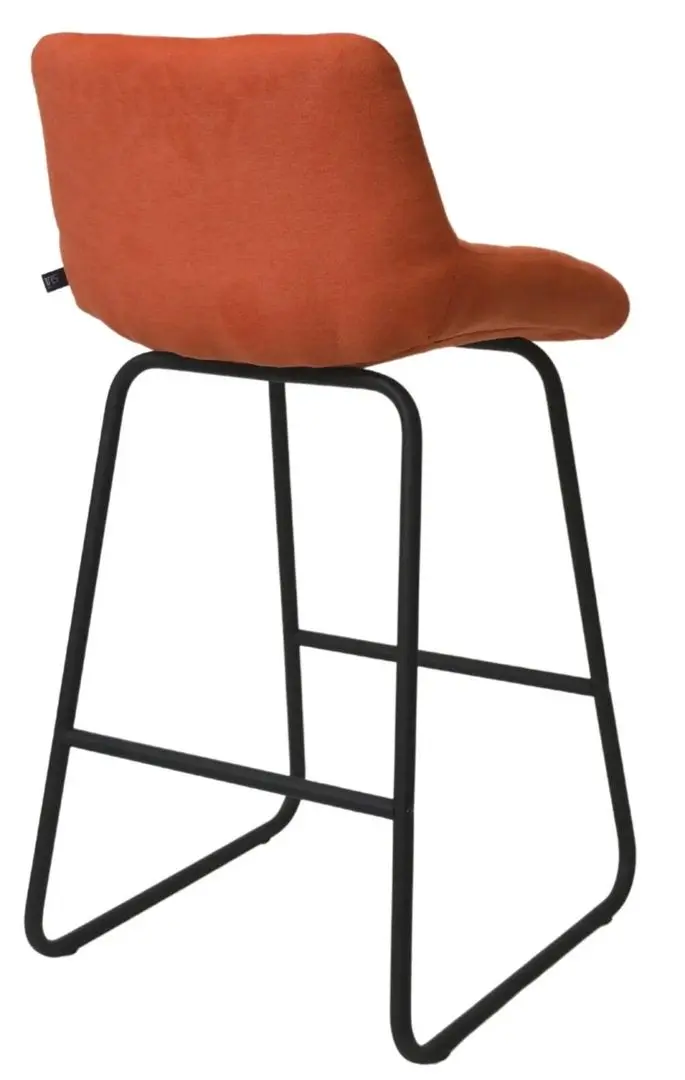 Scaun de bar DP Nicole CFS Hoker LB Soro-51 (Orange/Black) - 2