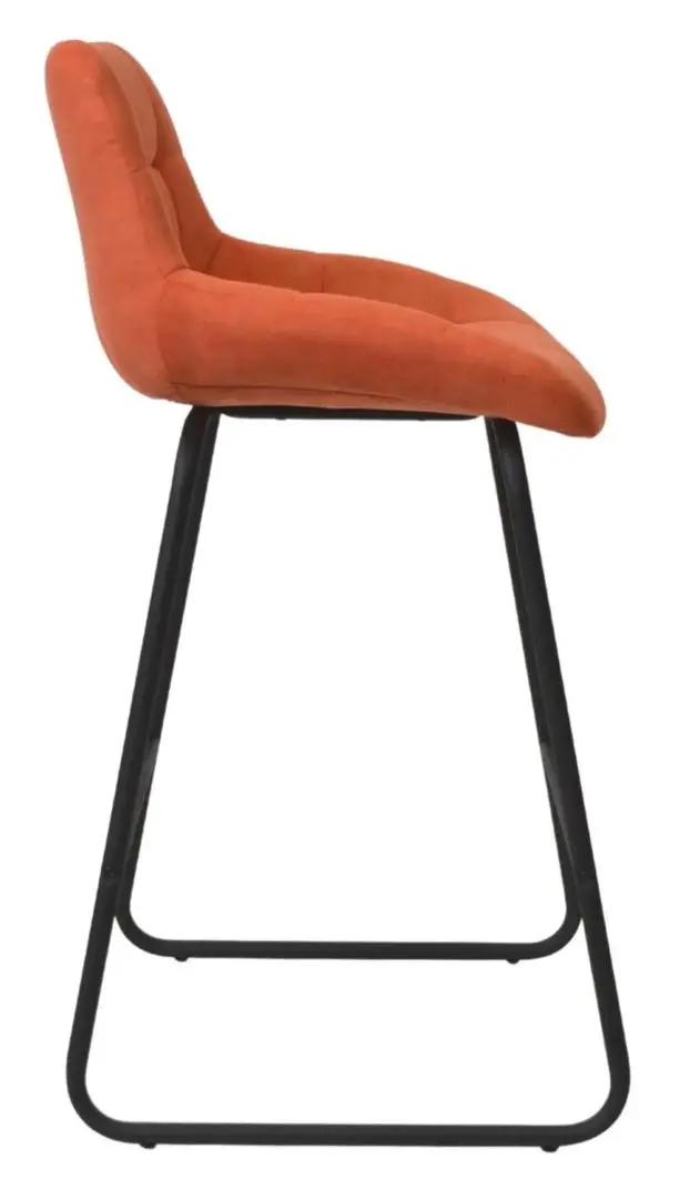 Scaun de bar DP Nicole CFS Hoker LB Soro-51 (Orange/Black) - 3