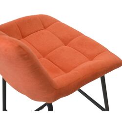 Scaun de bar DP Nicole CFS Hoker LB Soro-51 (Orange/Black) Thumb