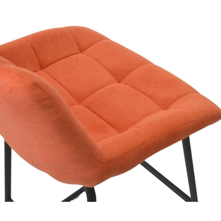Scaun de bar DP Nicole CFS Hoker LB Soro-51 (Orange/Black)