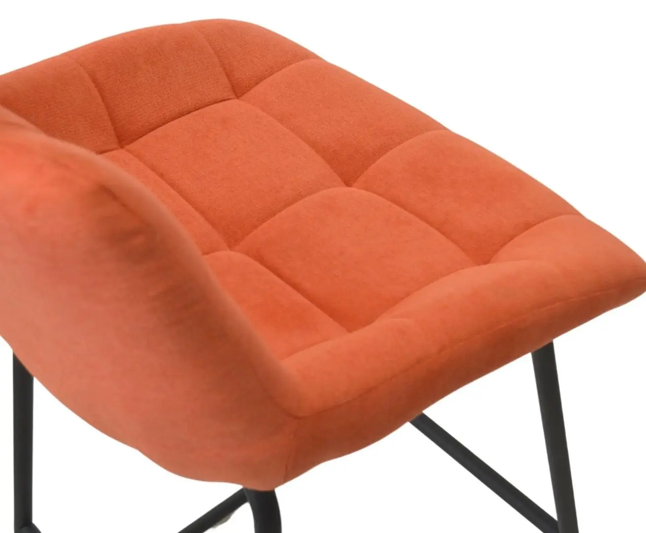 Scaun de bar DP Nicole CFS Hoker LB Soro-51 (Orange/Black) - 5