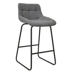 Scaun de bar DP Nicole CFS Hoker LB Soro-93 (Gray/Black)