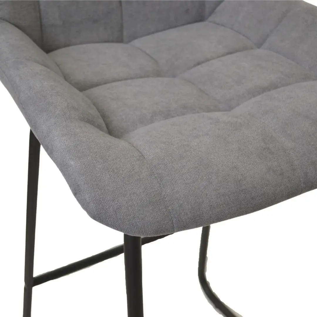 Scaun de bar DP Nicole CFS Hoker LB Soro-93 (Gray/Black) - 5