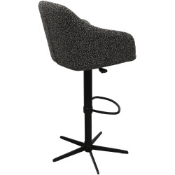 Scaun de bar DP Santi C3052V (Platin/Black) Thumb