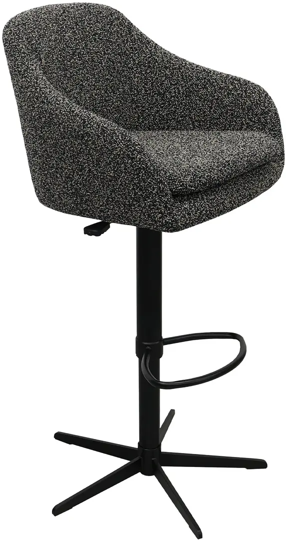 Scaun de bar DP Santi C3052V (Platin/Black)