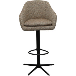 Scaun de bar DP Santi C3052V (Terracotta/Black) Thumb