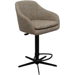 Scaun de bar DP Santi C3052V (Terracotta/Black) Thumb