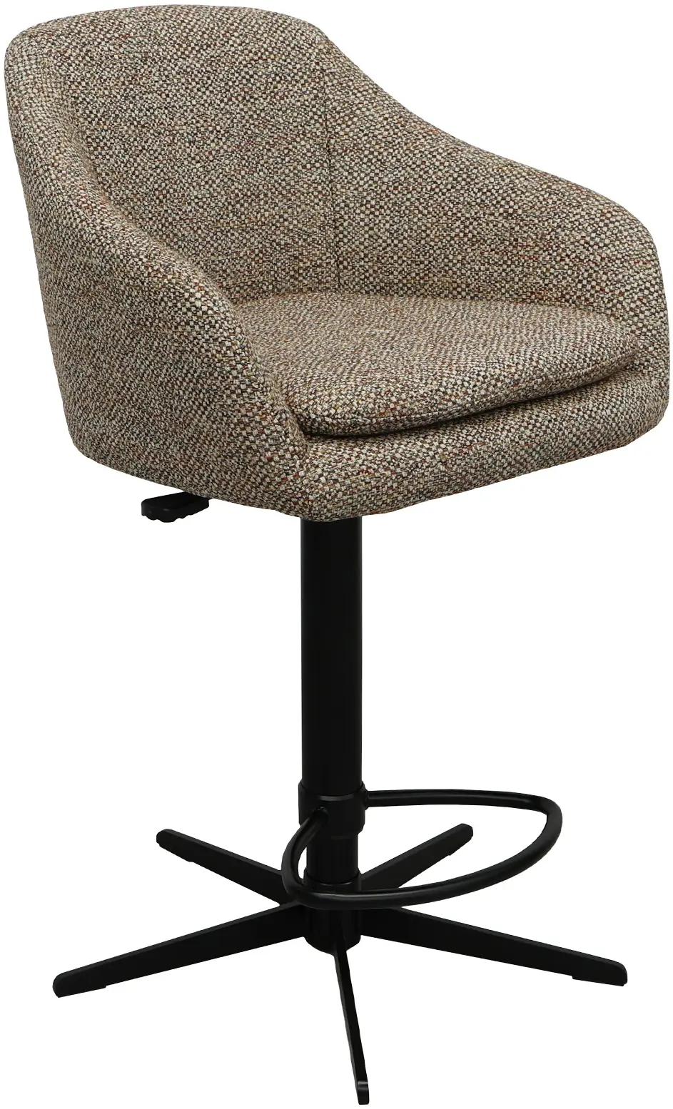 Scaun de bar DP Santi C3052V (Terracotta/Black) - 3