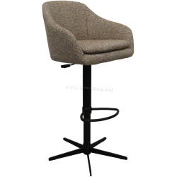 Scaun de bar DP Santi C3052V (Terracotta/Black)