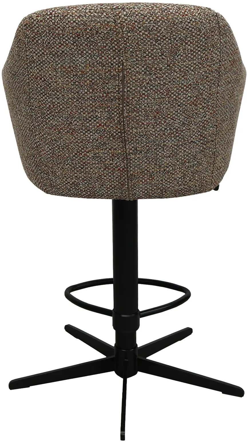 Scaun de bar DP Santi C3052V (Terracotta/Black) - 4