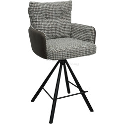 Барный стул DP Santo C3048TV PK970-8 (Dark Brown/Black)