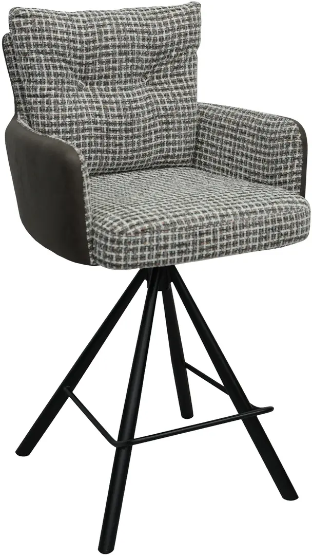 Барный стул DP Santo C3048TV PK970-8 (Dark Brown/Black)