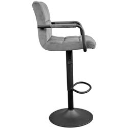 Барный стул DP SB-042 Velvet (Grey) Thumb