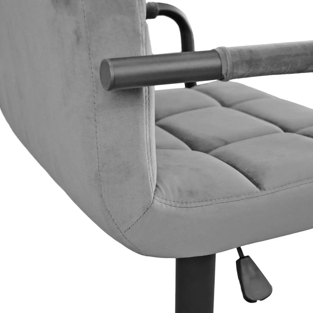 Scaun de bar DP SB-042 Velvet (Grey)