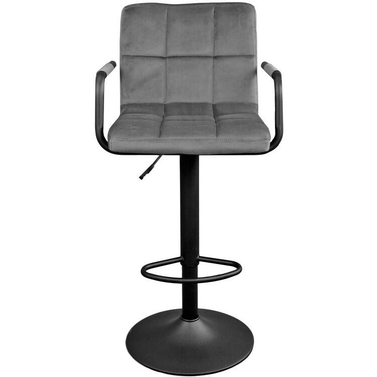 Барный стул DP SB-042 Velvet (Grey)