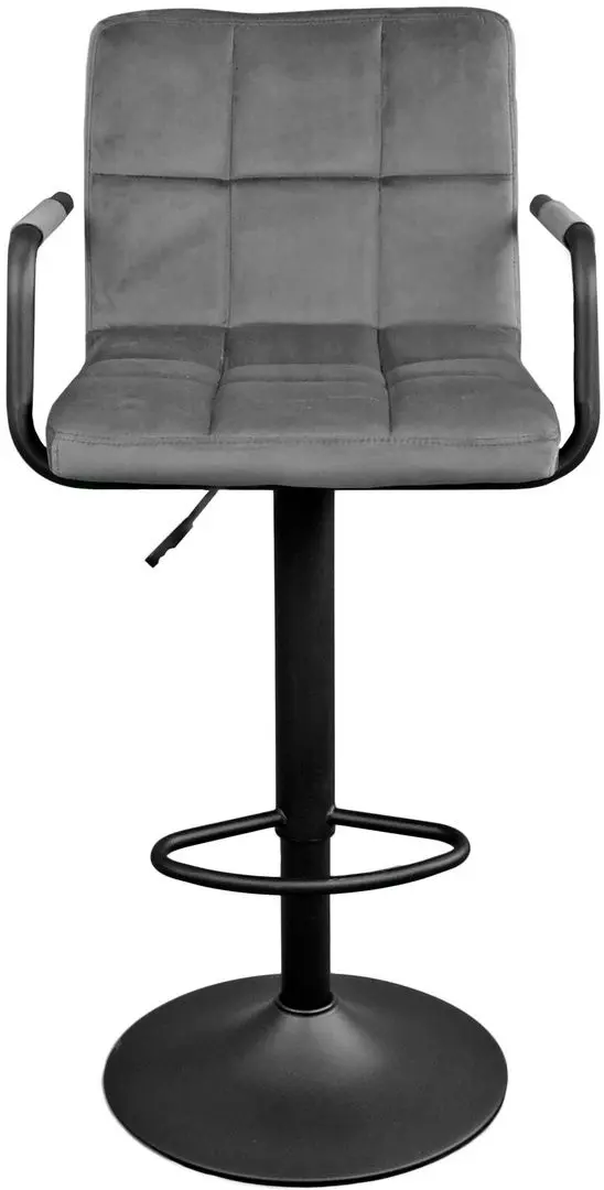 Scaun de bar DP SB-042 Velvet (Grey)