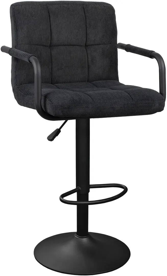 Scaun de bar DP SB-042 Velvet Nr.03 (Black)