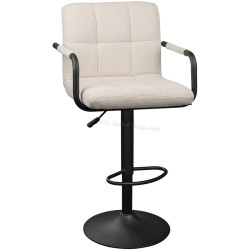 Scaun de bar DP SB-042 Velvet Nr.04 (Beige/Black)
