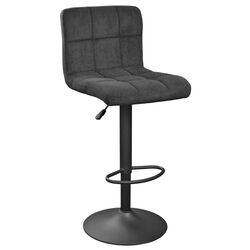 Scaun de bar DP SB-044 Velvet (Black) Thumb