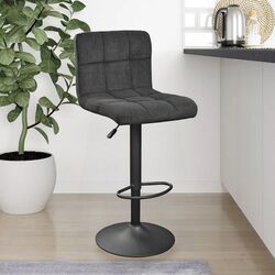 Scaun de bar DP SB-044 Velvet (Black) Thumb