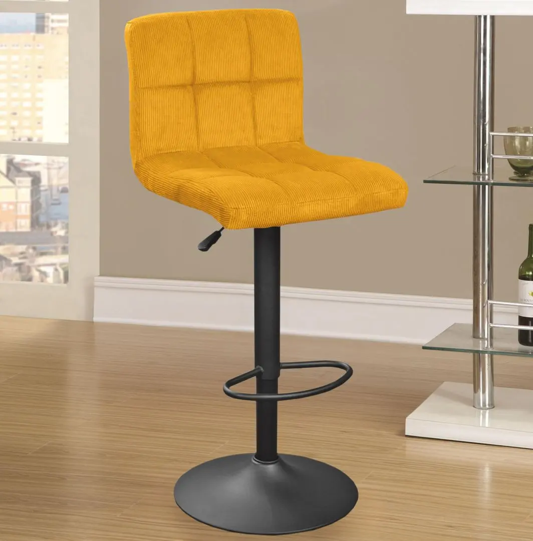 Барный стул DP SB-044 Velvet (Dark Curry/Black)
